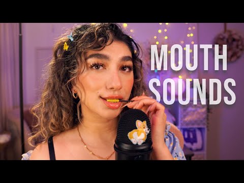 ASMR • INTENSE RARE MOUTH SOUNDS (100% max sensitivity)