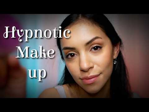 ASMR | Doing your Make up | Hypnotic, Whispered, Face touching