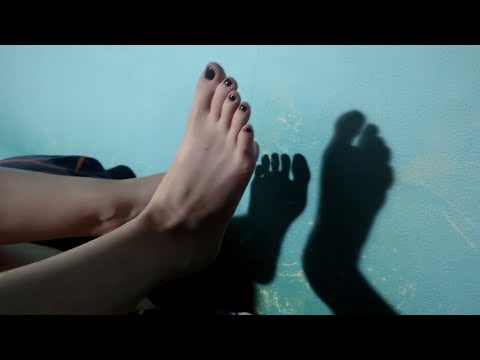Shadow Dance: A Soothing Foot joi Massage ASMR with Silhouettes on the Wall