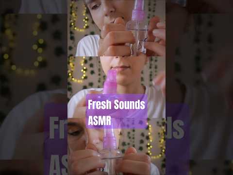 ASMR 🌸 Contro il Caldo | Un minuto di Spray Sounds 💦  #asmr #relax #oneminute