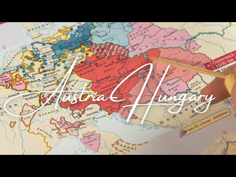 Some Austro-Hungarian History (soft spoken ASMR, map tracing)