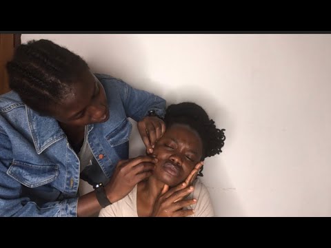 ASMR RELAXING FACE TOUCHING AND NITPICKING FOR DEEP SLEEP 😴 