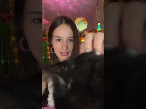 ASMR avec mon chat 🐱✨ #asmr #cutecat #catasmr #drole
