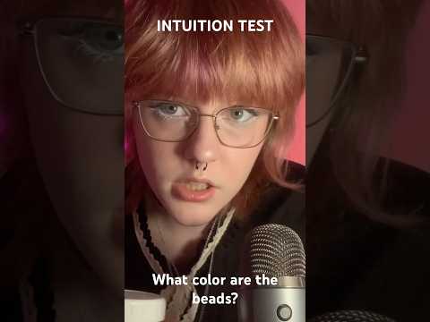 Intuition test! What is the color? #asmrtriggers #relaxing #whispering #whispers #asmr