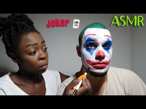 Joker🃏 2019 {Asmr} | Face Painting