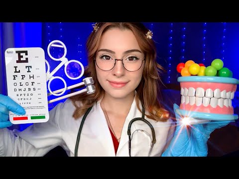 FASTEST ASMR Medical Exams, Cranial Nerve, Chiropractor, Eye Exam, Lice Check Roleplays ✨