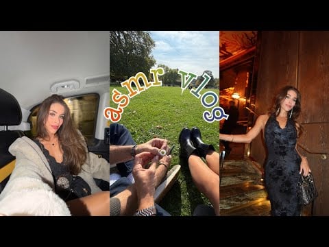 ASMR VLOG | Londra'dan sevgilerle ASMR🌜| Türkçe ASMR
