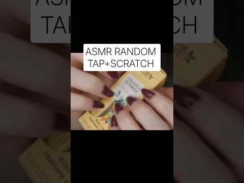 ASMR TAPPING+SCRATCHING #lofiasmr #asmr #asmrtapping #asmrscratching