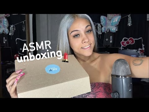 ASMR PROBANDO MAQUILLAJE NUEVO HAUL 