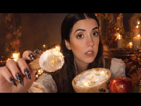 ASMR Magical Apple Spa 🍎🍂 | Cozy Autumn Facial Treatment