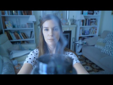 ASMR Shamanic Hand Movements - Smoke - Whispering in Catalan French and English - Binaural