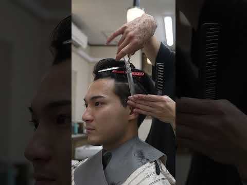 💈(ASMR) Premium 4-in-1 Full Service by Japanese Barber – Haircut, Shave, Head Spa & Facial Care
