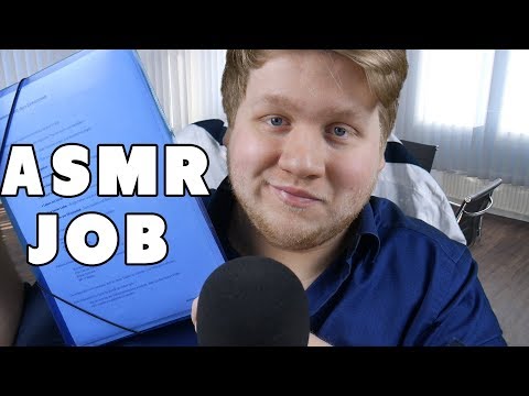 ASMR | Job-VORSTELLUNGSGESPRÄCH Roleplay auf Deutsch/German