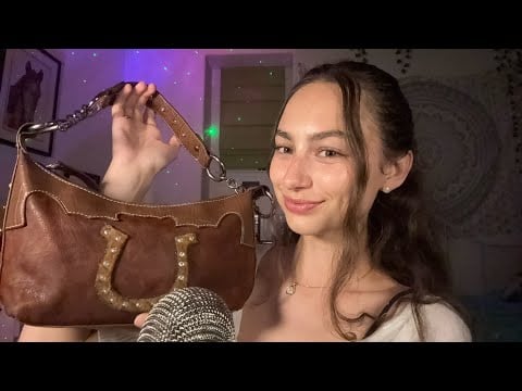 asmr my very affordable bag collection! 