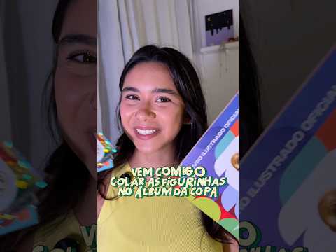 ASMR: Colando Figurinha do Álbum da Copa