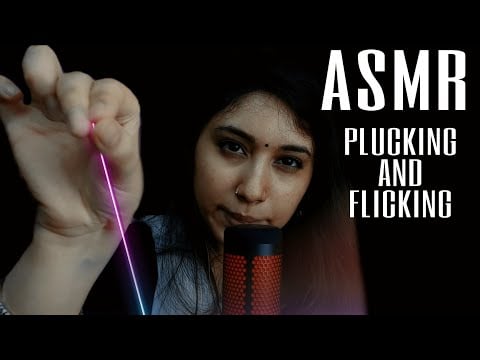 ASMR | Plucking And Flicking | Hand ✋ Movements | Whispering and Repeat Words | THE VJ ASMR