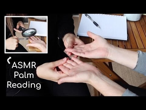 [ASMR] Palm Reading & Energy Clearing