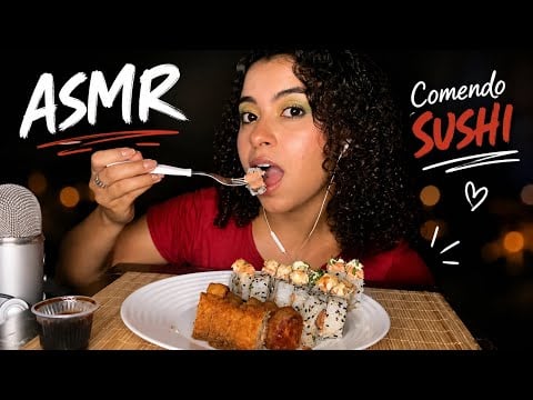 ASMR MUKBANG- SUSHI 🍣 