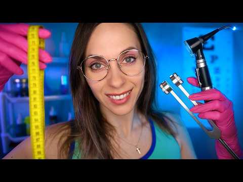 ASMR Unclogging Your Ears, (MEASURING), Otoscope Exam - Personal Attention roleplay