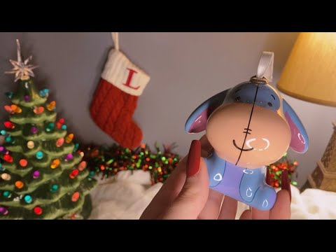 ASMR Christmas Ornament Tapping 🎄