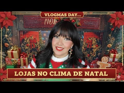 ASMR Lojas Natalinas e Calendario do Advento! 🎁 #vozsuave #natal2025