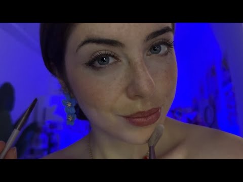 ASMR: Plucking, Inaudible and Spit painting 💤