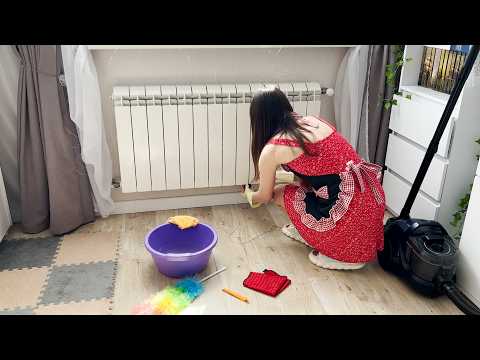 ASMR Cleaning Hack 😮✨ Deep Cleaning Inside Radiators