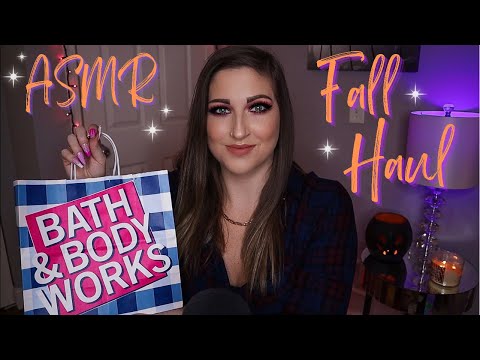 ASMR | Fall Bath & Body Works Haul 💜