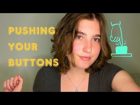 pushing your face buttons ✻☺️✻ ASMR - ANTICIPATORY - UNINTELLIGIBLE - ROLE PLAY