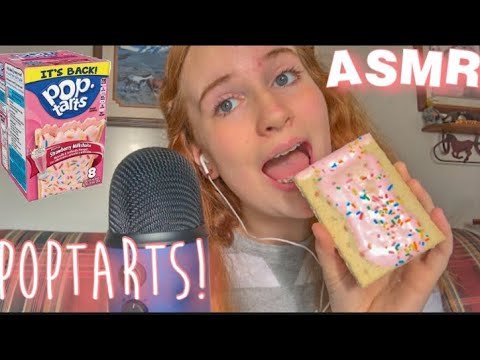 ASMR- eating pop tarts!