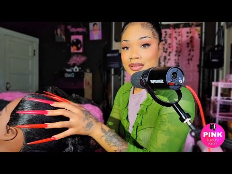 ASMR ~ MESSY Hairstylist Involves You In The Salon Gossip While Doing Your Hair