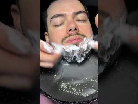 Hey bro, new video is already on the channel 😌🫧 #asmr #asmrbarber #haircuthello #massage #relax