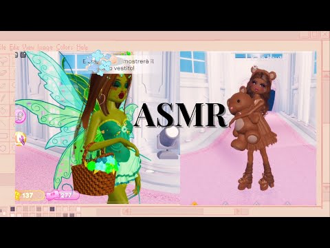 ASMR Gioco a Dress to Impress per la prima volta (clicky soft spoken, mouth sounds)