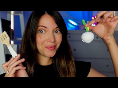 ASMR | con JUGUETES de madera para que duermas