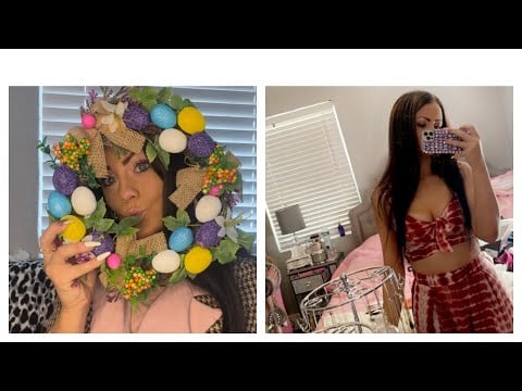 ASMR random clothing +  tapping & rambling haul