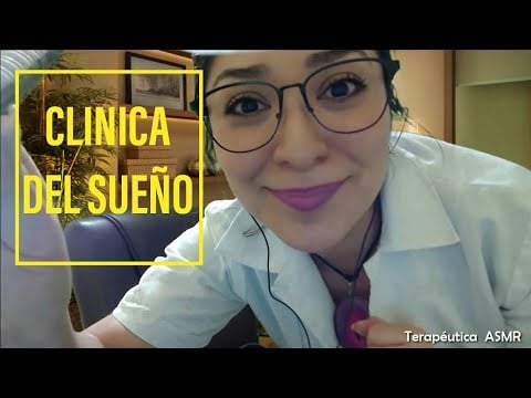 ASMR Clinica del Sueño /  Spanish Whisper  Triggers