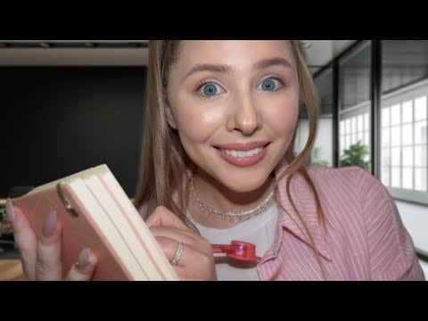 ASMR Roleplay | The Girl Who is Obsessed with You Gets Hired at Your Job 😁🗂️📉