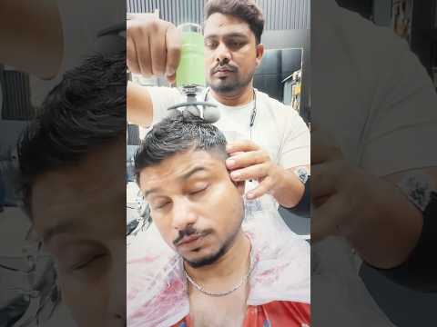 This Exotic Indian Head Massage Will Blow Your Mind 🤯💆🏻‍♂️ #Shorts #asmr #massage #barber