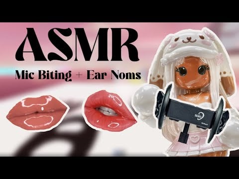Roblox ASMR ☆ MIC BITING & EAR NOMS! 1000% guaranteed tingles✨