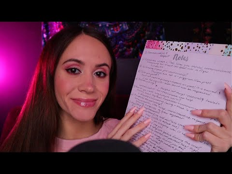 ASMR / Telling You The Secrets To A Healthy Relationship (Q&A)