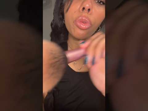 Asmr Face Brushing #asmr #brushingasmr #asmrfacetouching#asmrtingles #shortsviral