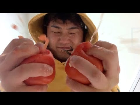 ASMR 🍅The Most Delicious TOMATO🍅