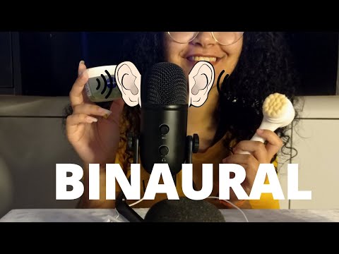 ASMR- BINAURAL/ Sons relaxante no seu ouvido