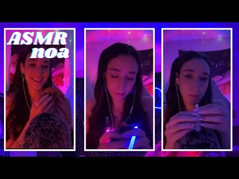 ASMR tingly sounds, personal attention, makeup +more | live #360