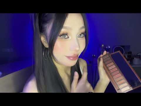 ASMR情景模拟｜傲娇转校生为你补妆 沉浸式被化妆又来喽！骂你们两句就舒坦了是吧哈哈哈#声控助眠 #助眠剧情模拟 #模拟化妆 #哄睡系列 #助眠