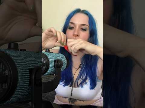 i love crinkles #asmr #wrappersounds #crinkles #shorts