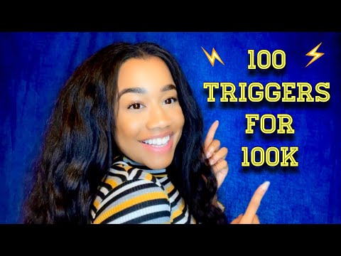 [ASMR] 100 Triggers Fast & Aggressive(100 Triggers)(Fast & Aggressive) ⚡️💯⚡️