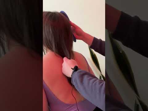 ASMR Hair Brushing #asmrvideos #relaxation #sleep #tingles #oddlysatisfying