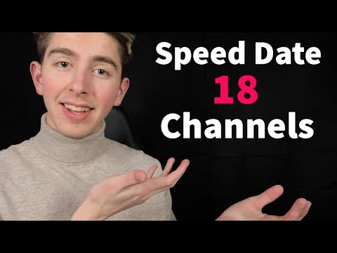 ASMR Speed Dating 18 Channels for Valentines