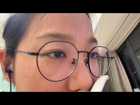 ASMR wet mouth sound